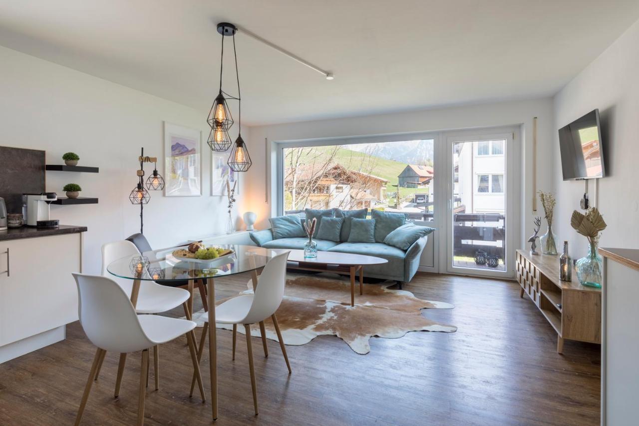 Design Apartment „Alpengluehen“ Nahe Breitachklamm اوبرستدورف المظهر الخارجي الصورة